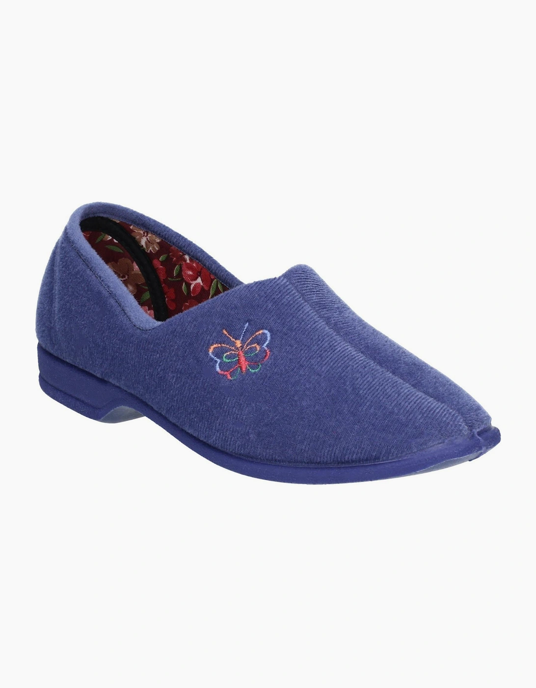 Mirak Bouquet Slipper Womens Blueberry