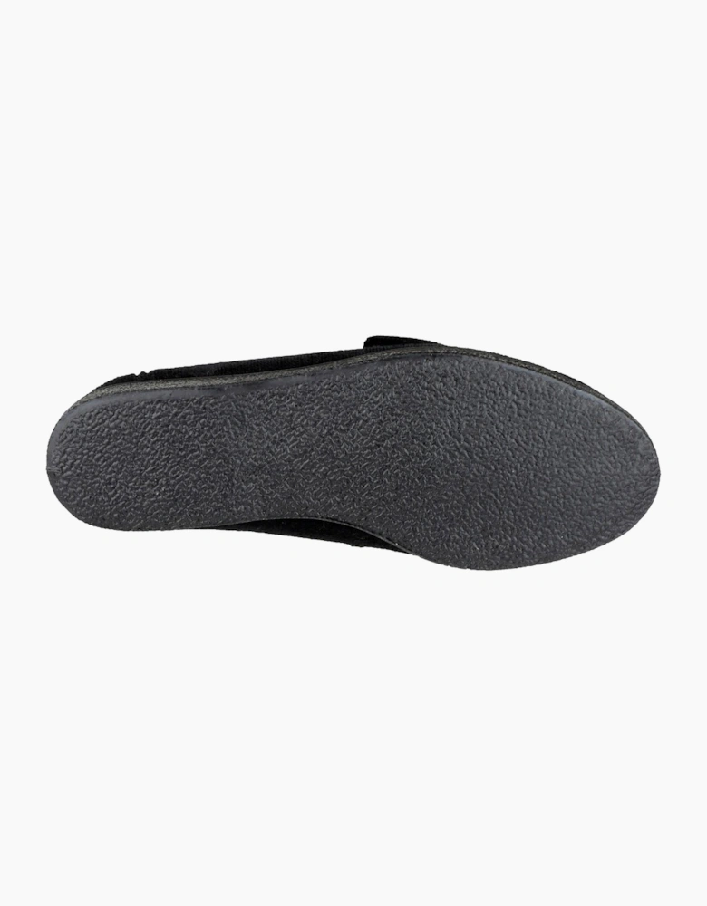Mirak Andrea Touch Fastening Slipper Womens Black