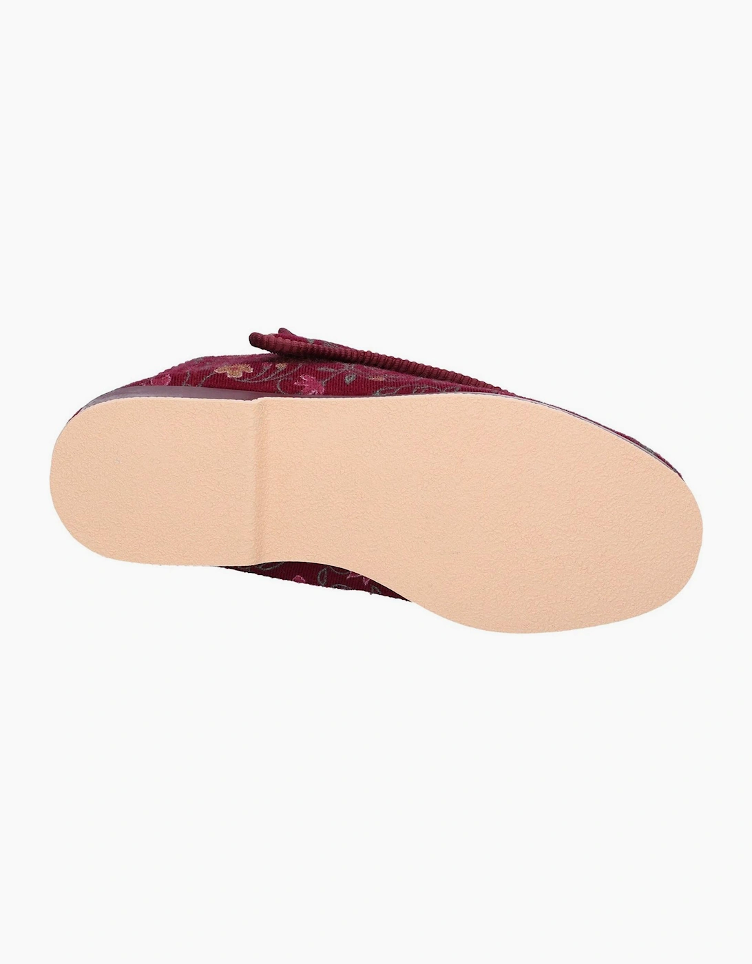 GBS Rhona Womens (Extra Wide Fit) Slippers Wine