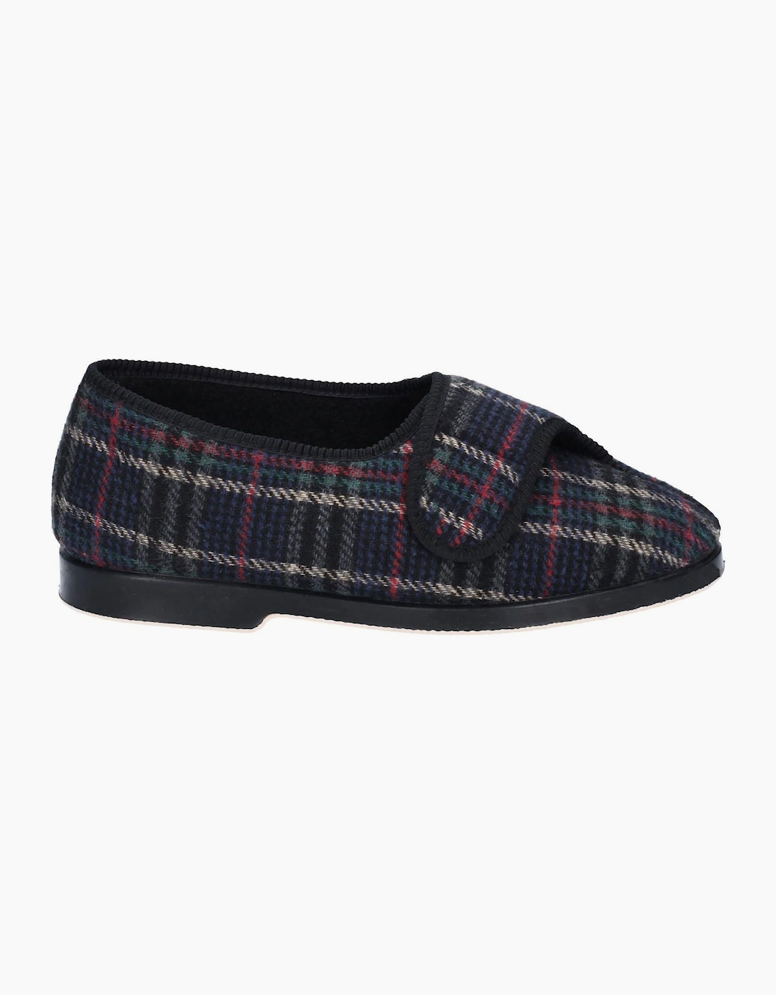 GBS Bill Mens Slippers Check