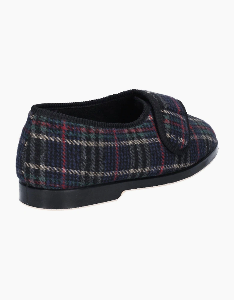 GBS Bill Mens Slippers Check