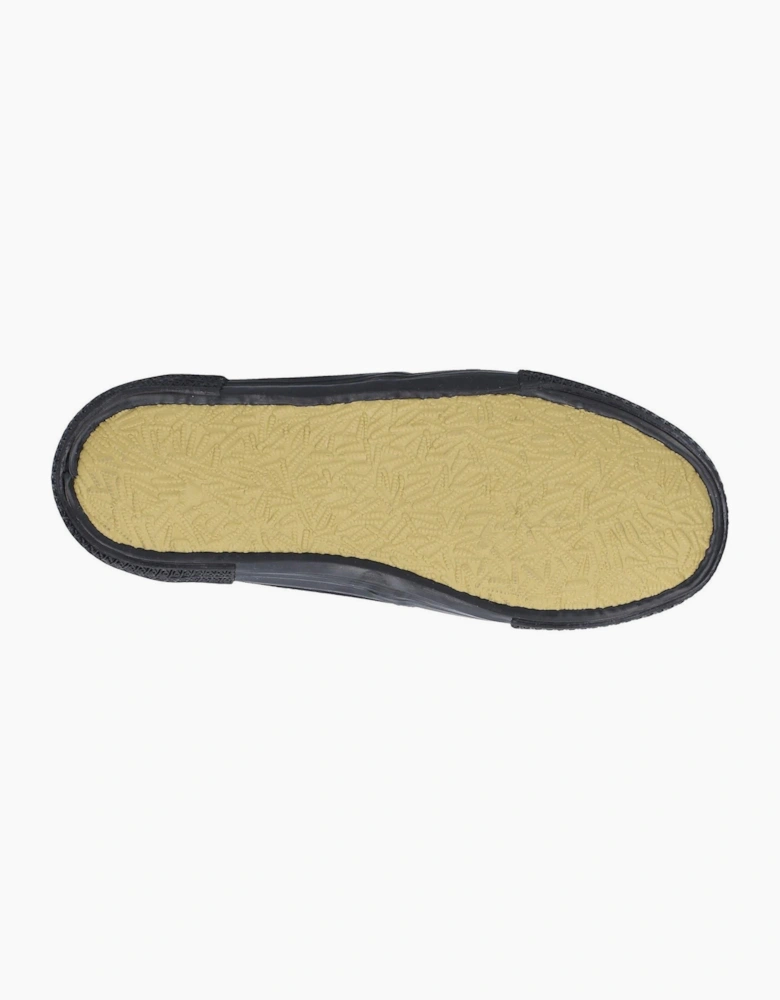 Mirak Plimsolls Touch Fastening Unisex Black