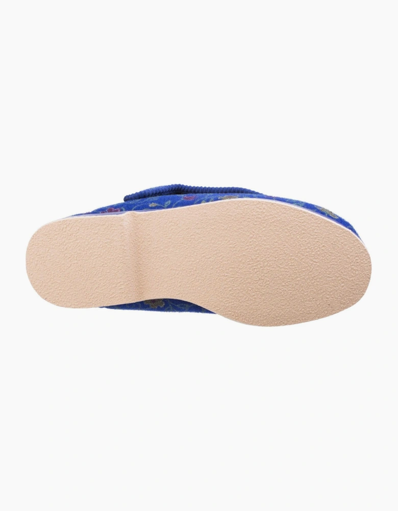 GBS Rhona Womens (Extra Wide Fit) Slippers Blue