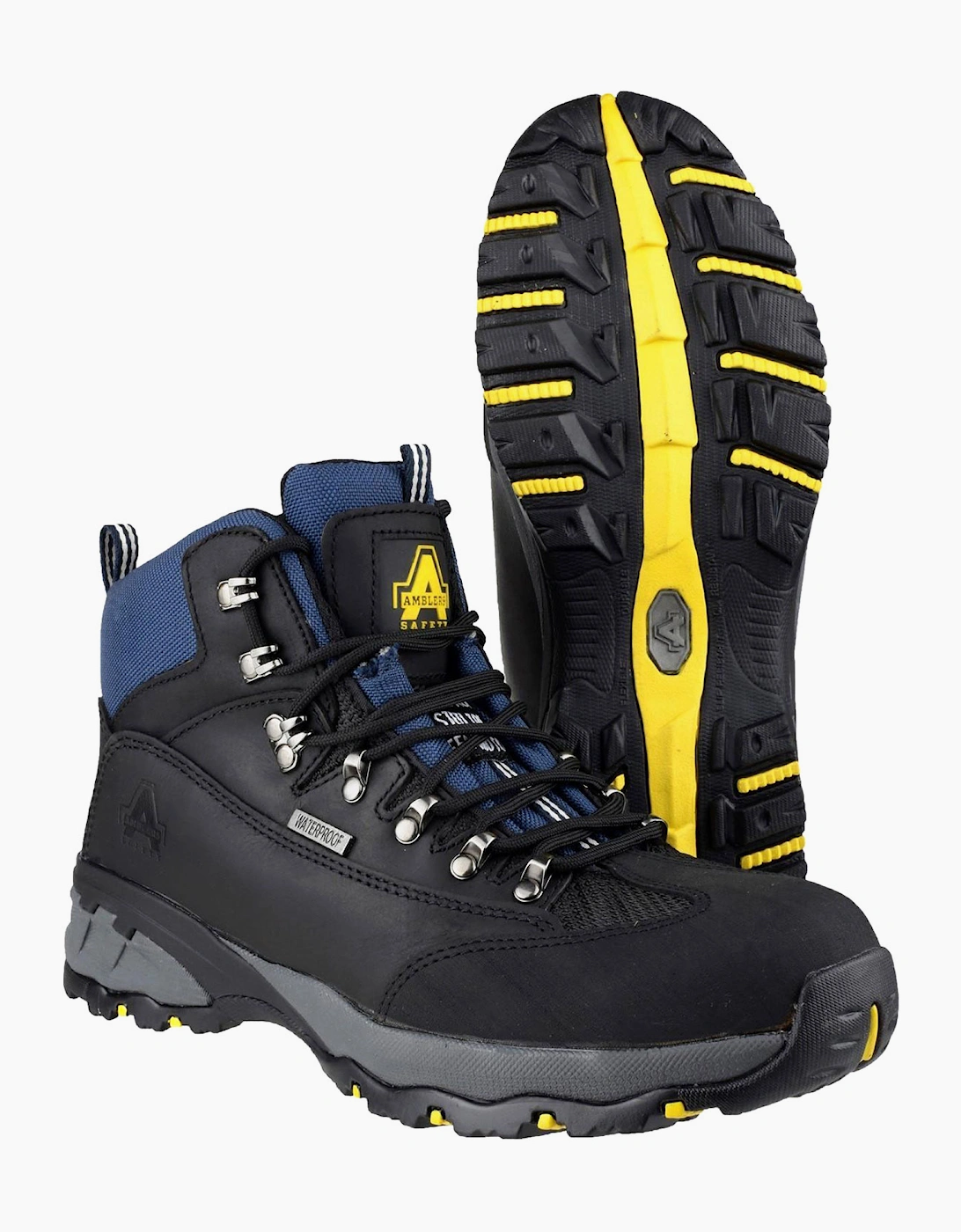 Amblers Safety Amblers FS161 Waterproof Safety Boot Mens Black