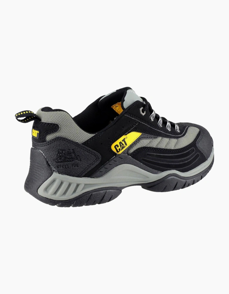 Caterpillar Safety Caterpillar Moor Safety Leather Trainer Mens Black