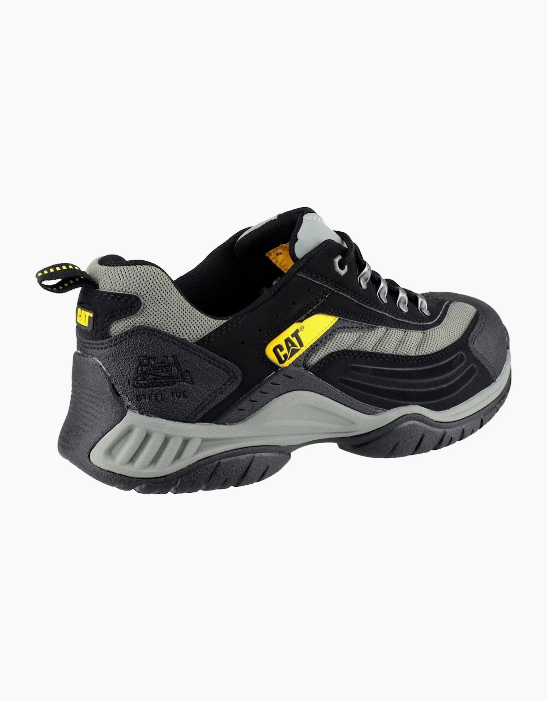 Caterpillar Safety Caterpillar Moor Safety Leather Trainer Mens Black