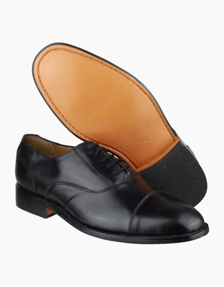 Amblers Safety Amblers James Leather Mens Shoes Black