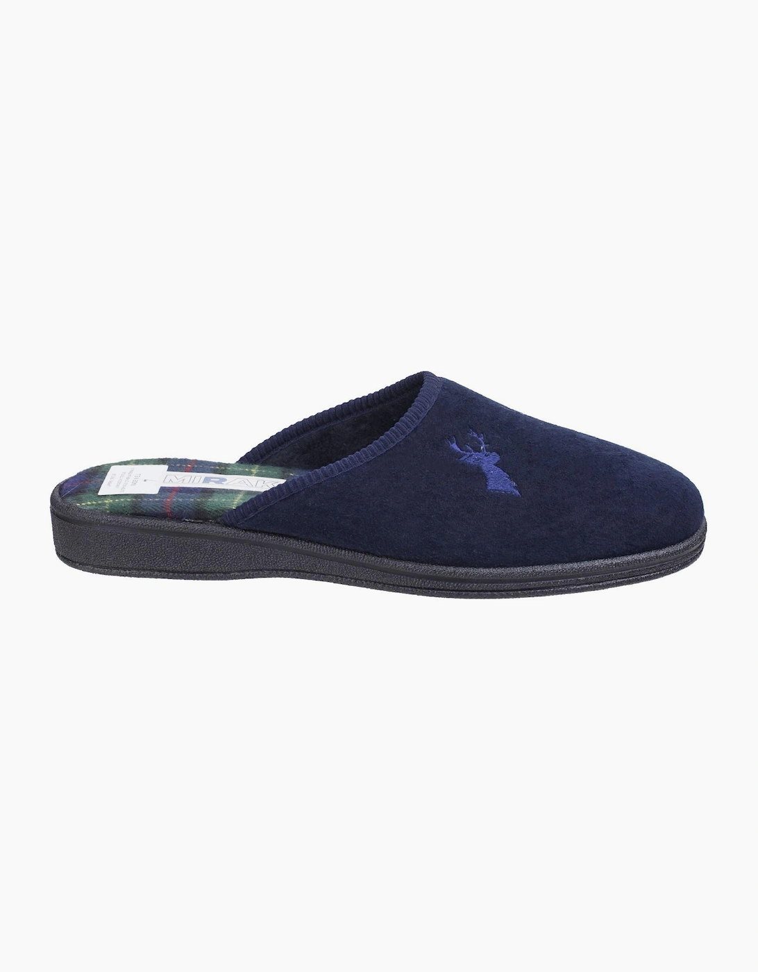 Mirak Buck Mule Mens Navy