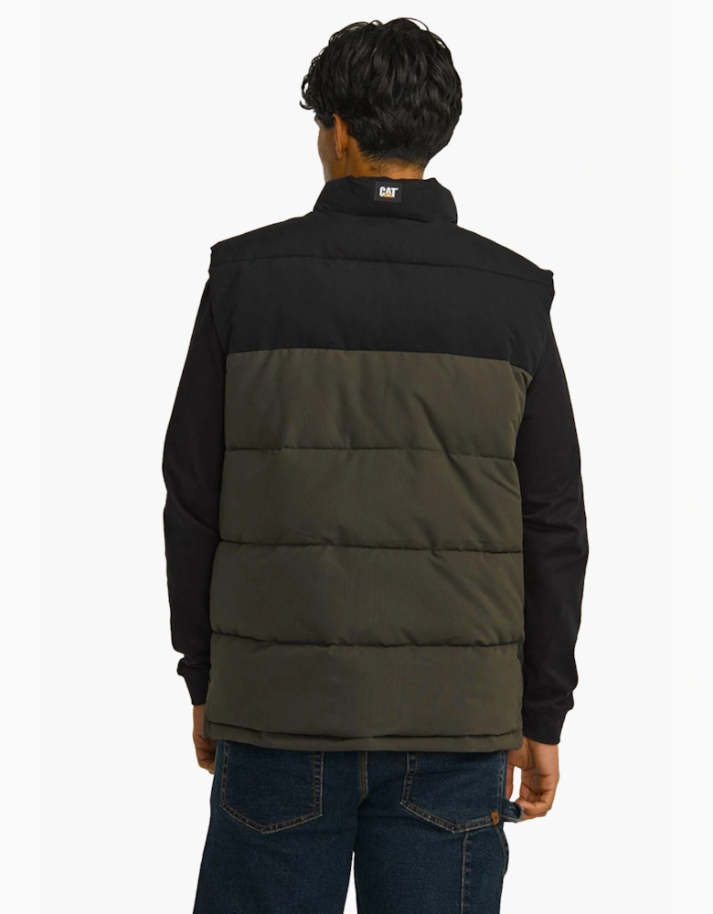 Caterpillar Arctic Zone Mens Vest Moss