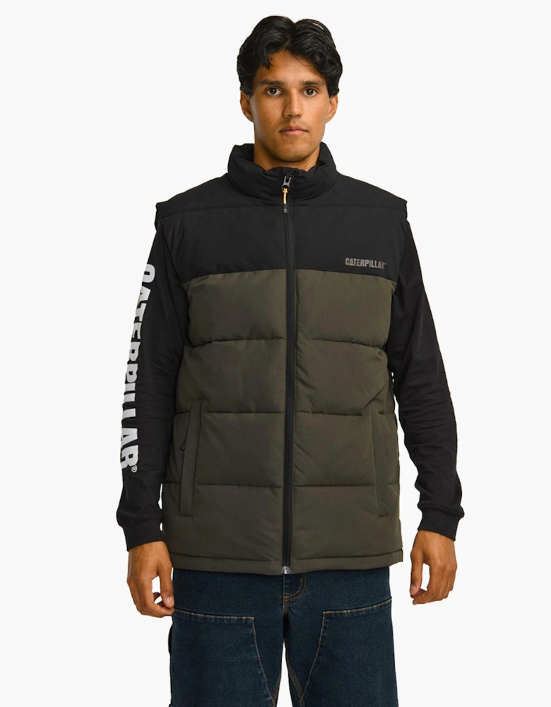 Caterpillar Arctic Zone Mens Vest Moss