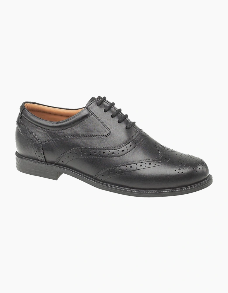 Amblers Safety Amblers Liverpool Leather Mens Black