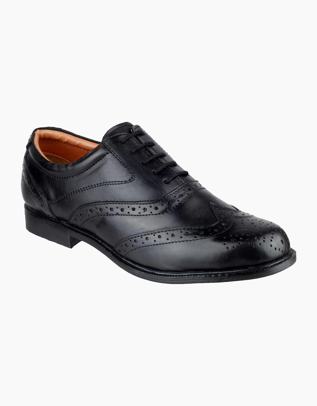 Amblers Safety Amblers Liverpool Leather Mens Black
