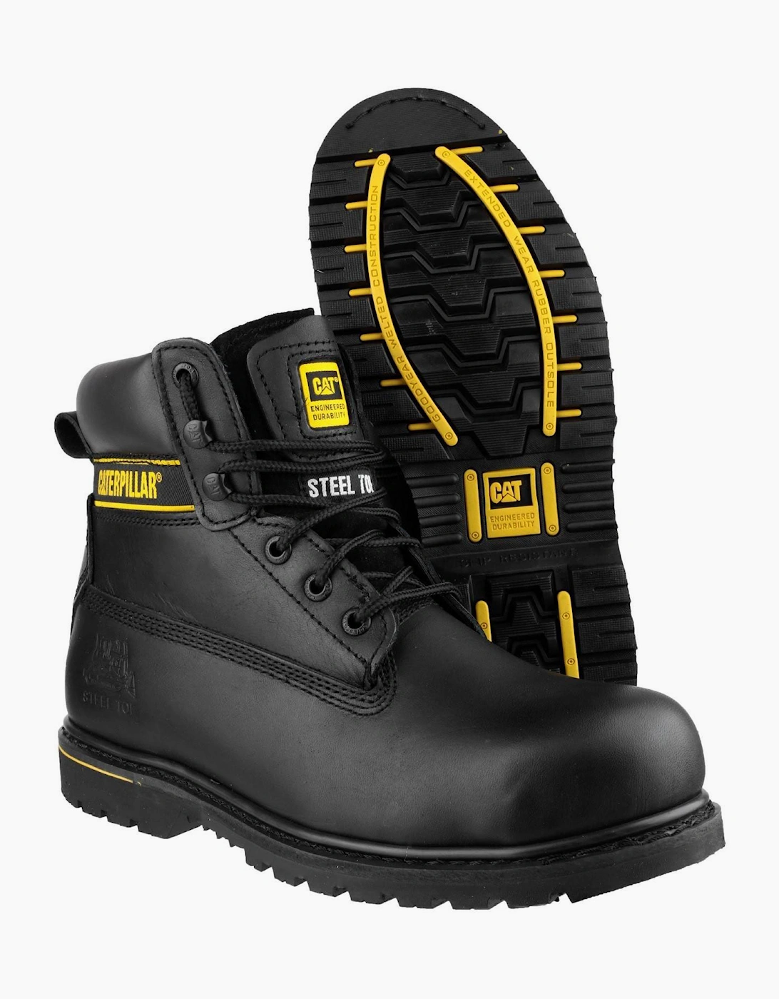 Caterpillar Safety Caterpillar Holton Safety Boots Mens Black