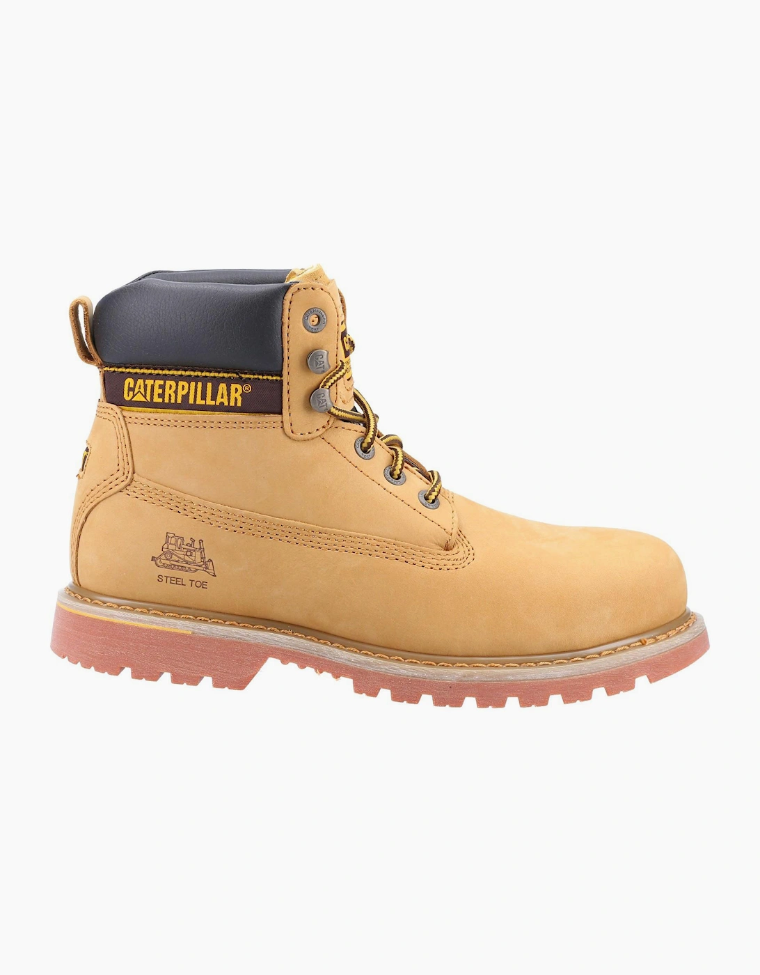 Caterpillar Safety Caterpillar Holton Safety Boots Mens Honey