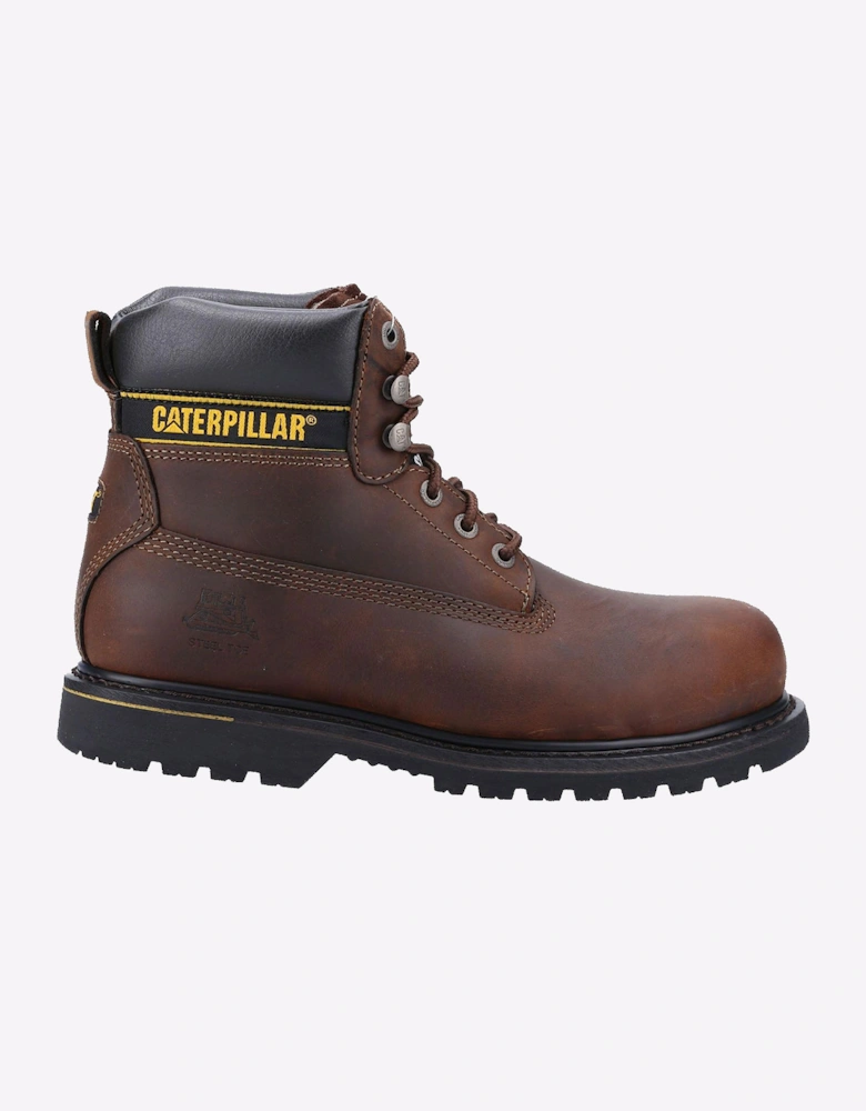 Caterpillar Safety Caterpillar Holton Safety Boots Mens Brown