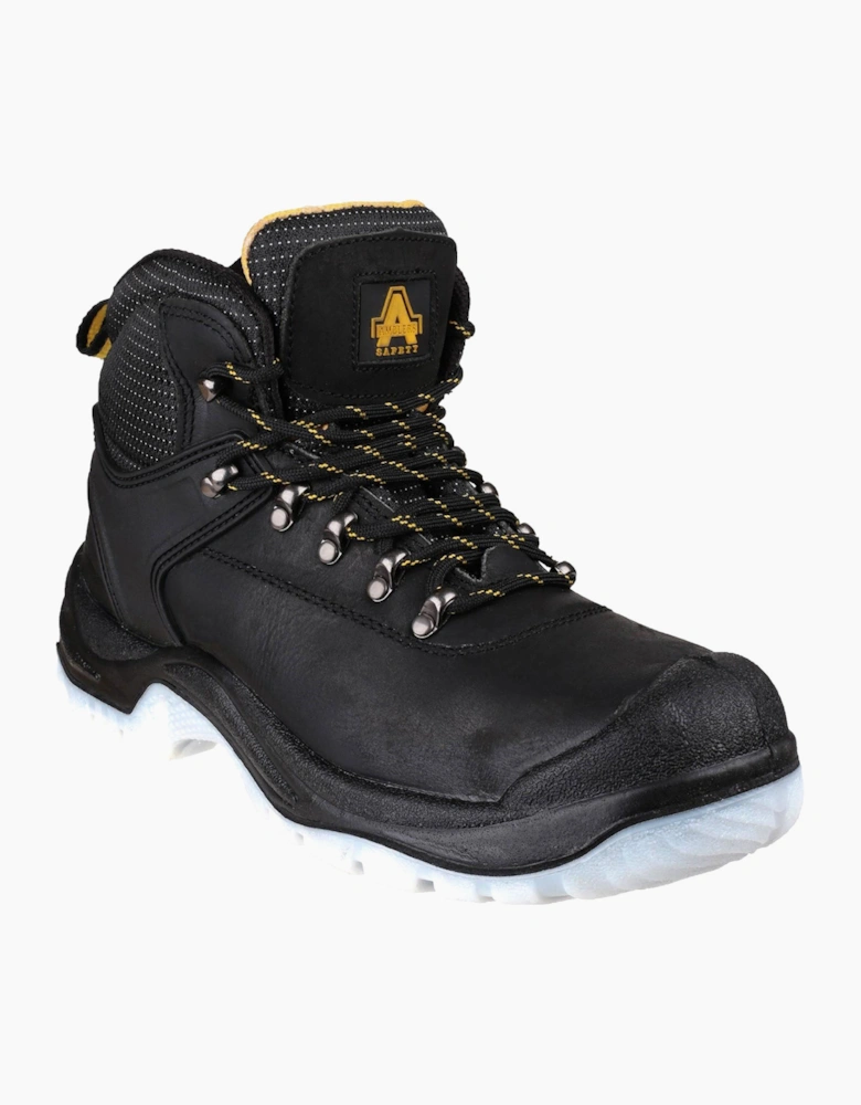 Amblers Safety Amblers FS199 Antistatic Mens Lace Up Hiker Safety Boot Black