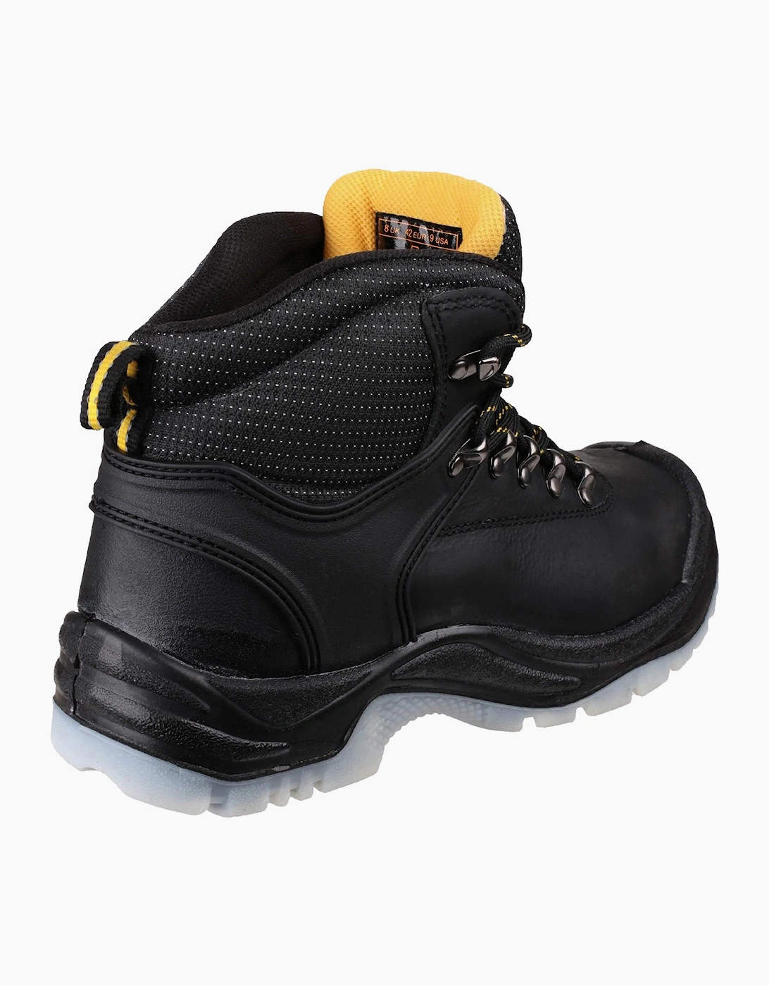 Amblers Safety Amblers FS199 Antistatic Mens Lace Up Hiker Safety Boot Black