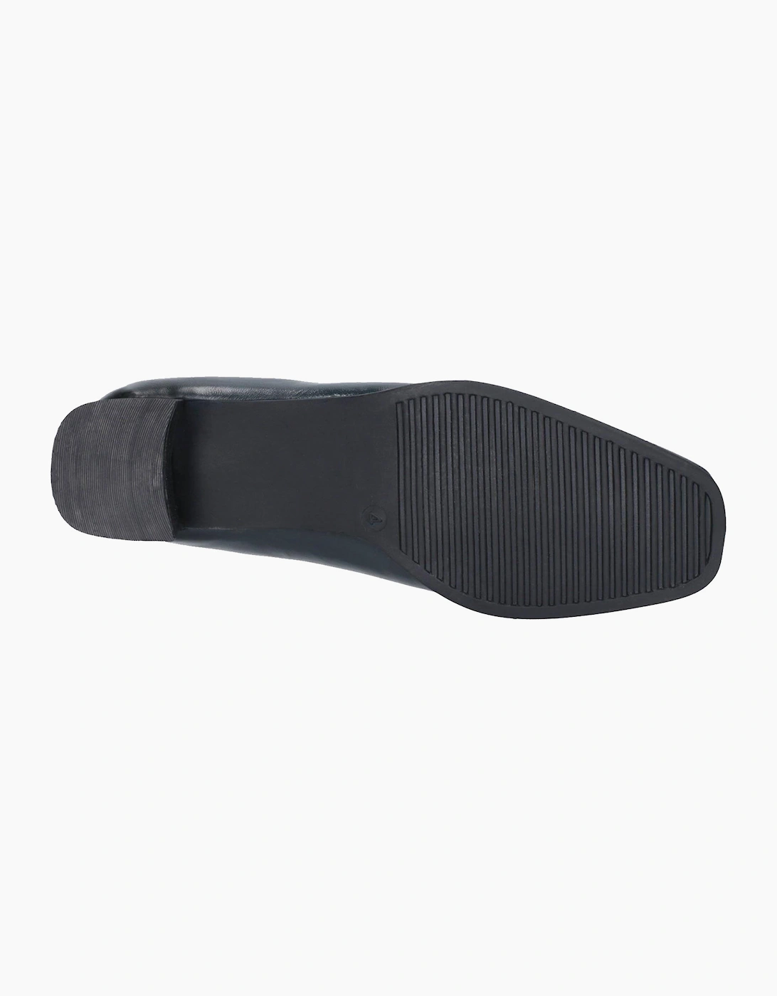 Amblers Safety Amblers Walford Womens Court Shoes (Wide Fit) Navy