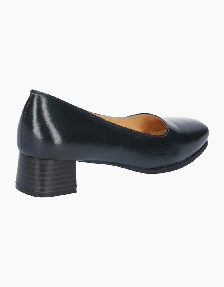 Amblers Safety Amblers Walford Womens Court Shoes (Wide Fit) Navy