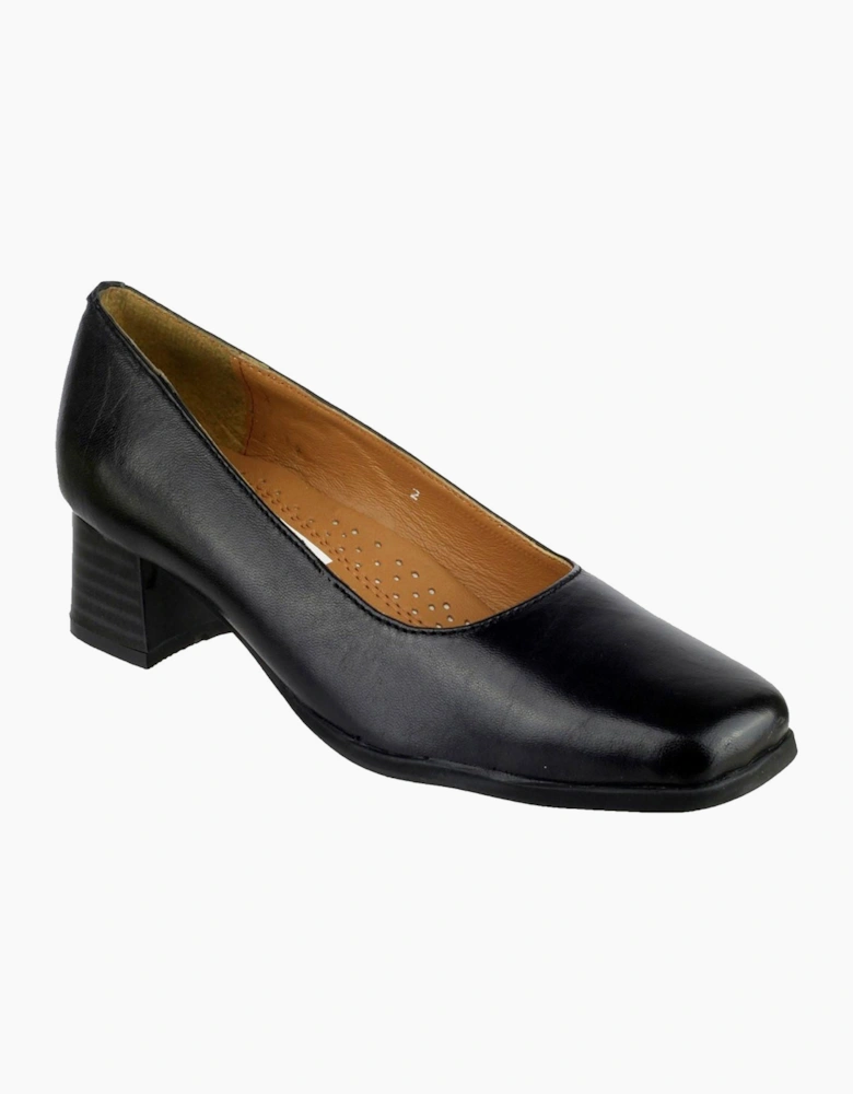 Amblers Safety Amblers Walford Womens Court Shoes Black