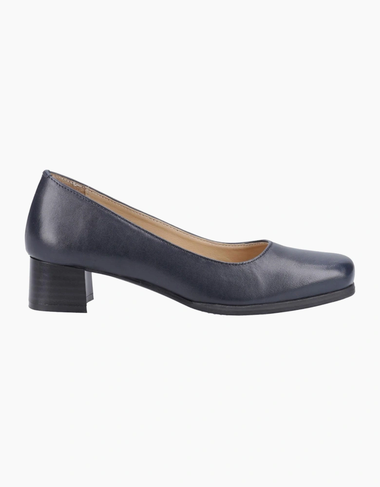 Amblers Safety Amblers Walford Womens Court Shoes Navy