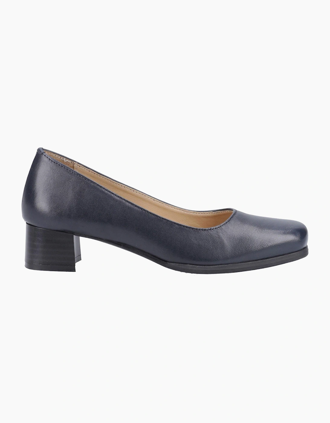 Amblers Safety Amblers Walford Womens Court Shoes Navy