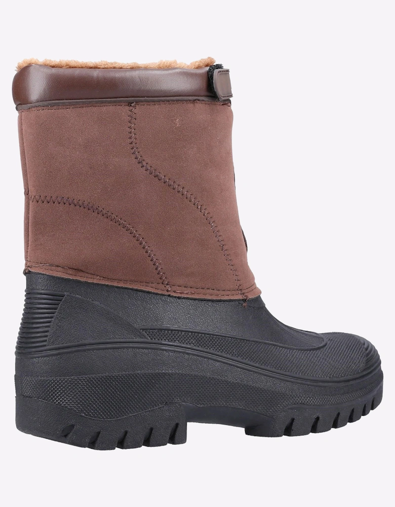 Cotswold Venture Waterproof Winter Boot Junior Brown