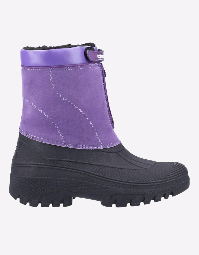 Cotswold Venture Waterproof Winter Boot Mens Purple