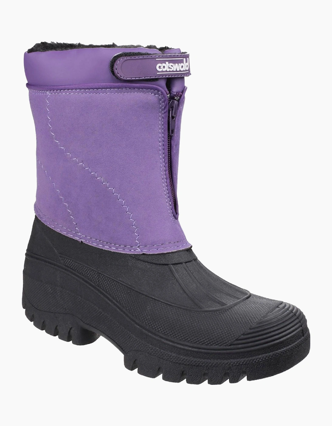 Cotswold Venture Waterproof Winter Boot Junior Purple