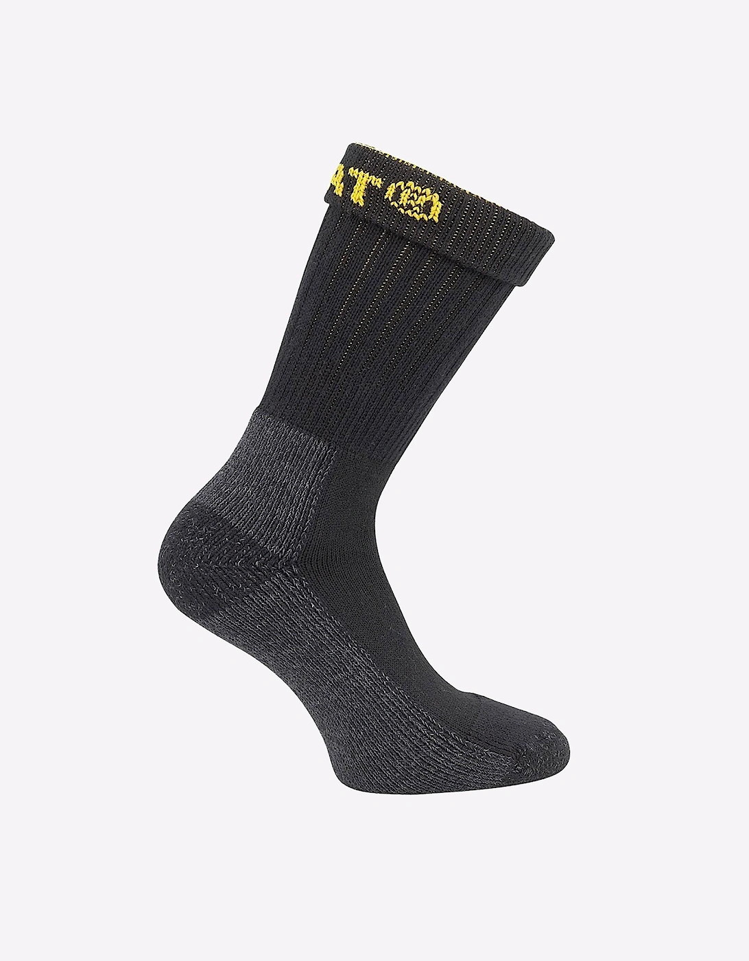 Caterpillar Industrial Work Socks 2-Pack Black