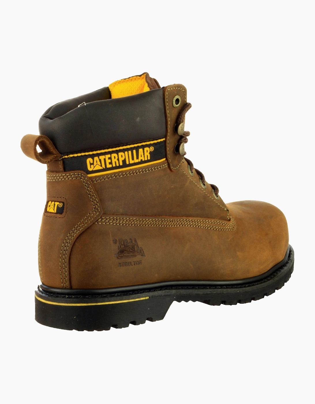 Caterpillar Safety Caterpillar Holton Safety Boot Mens Brown