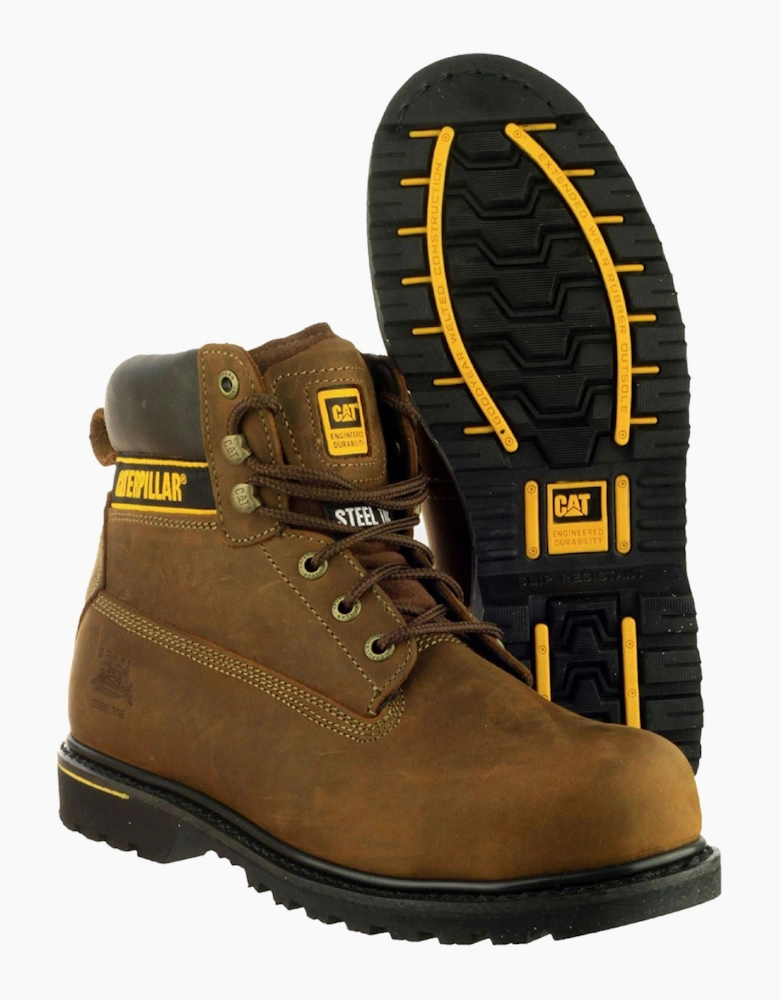 Caterpillar Safety Caterpillar Holton Safety Boot Mens Brown
