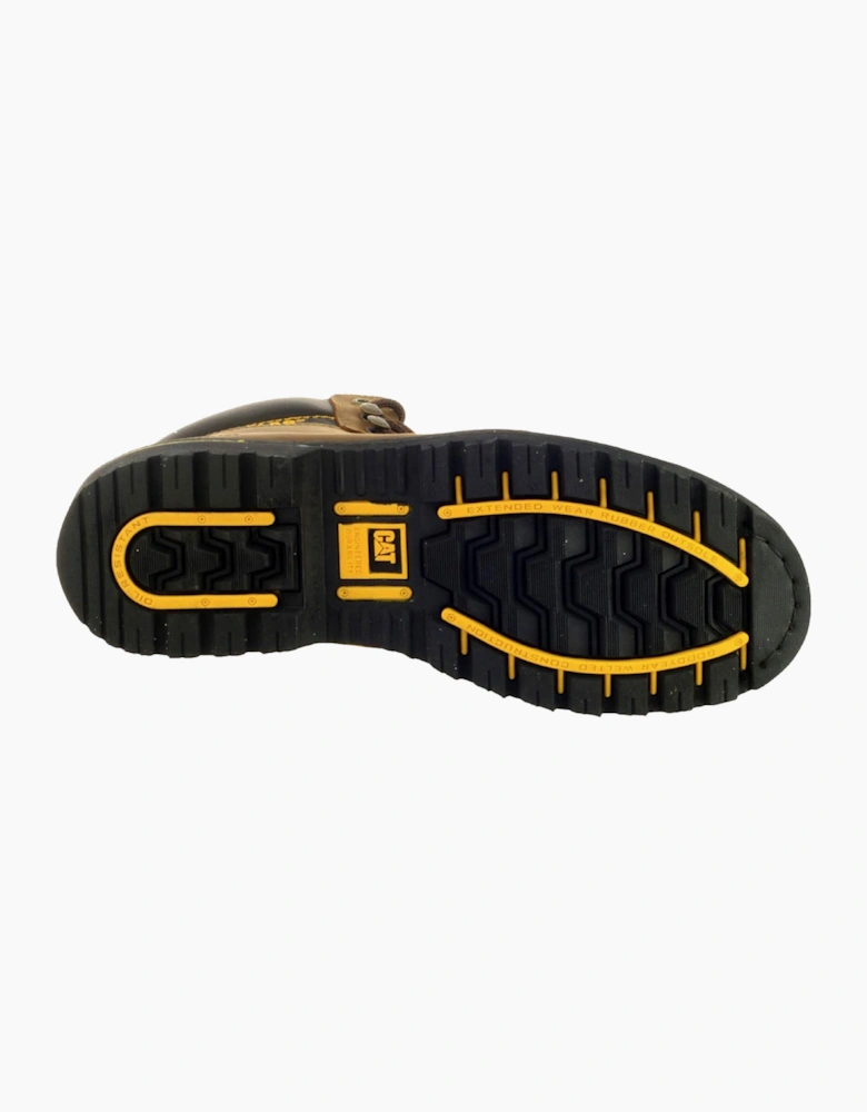 Caterpillar Safety Caterpillar Holton Safety Boot Mens Brown