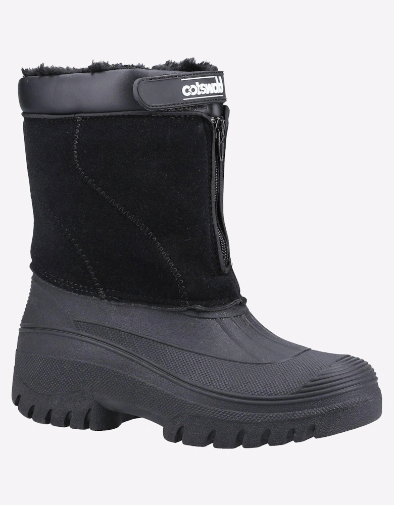 Cotswold Venture Waterproof Winter Boot Junior Black