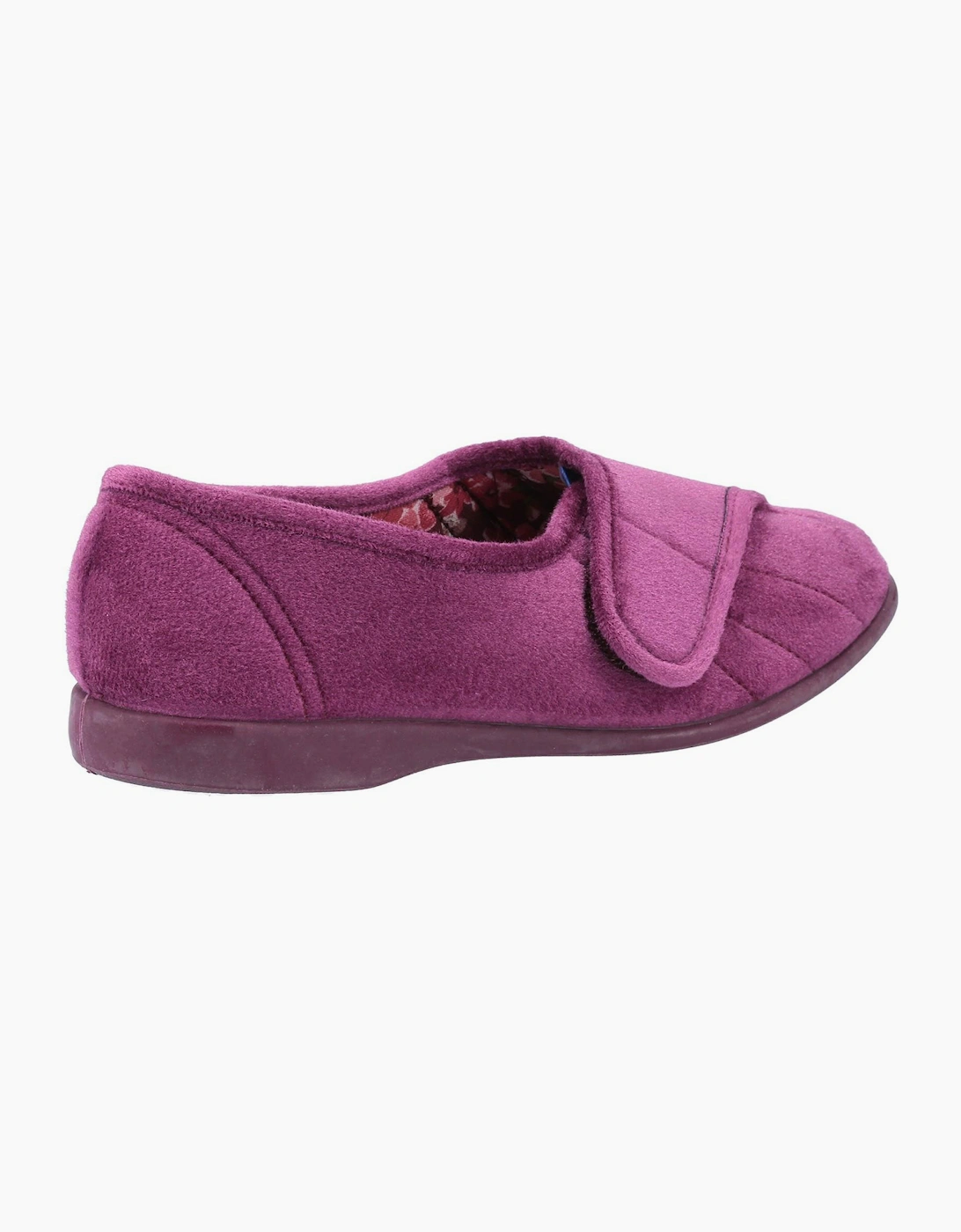 GBS Audrey Touch Fastening Slipper Womens Heather