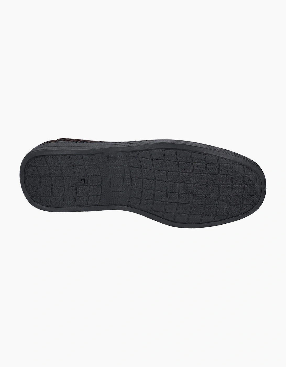 Mirak Highbury Twin Gusset Slipper Mens Brown