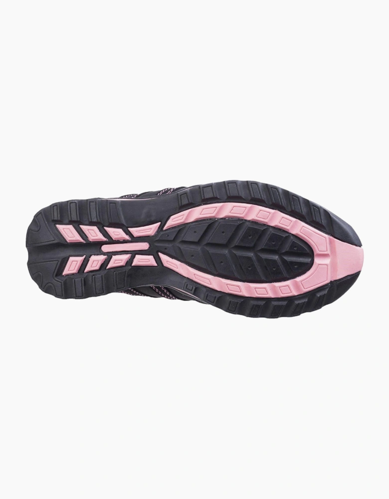 Amblers Safety Amblers FS47 Heat Resistant Lace Up Safety Trainer Womens Black / Pink