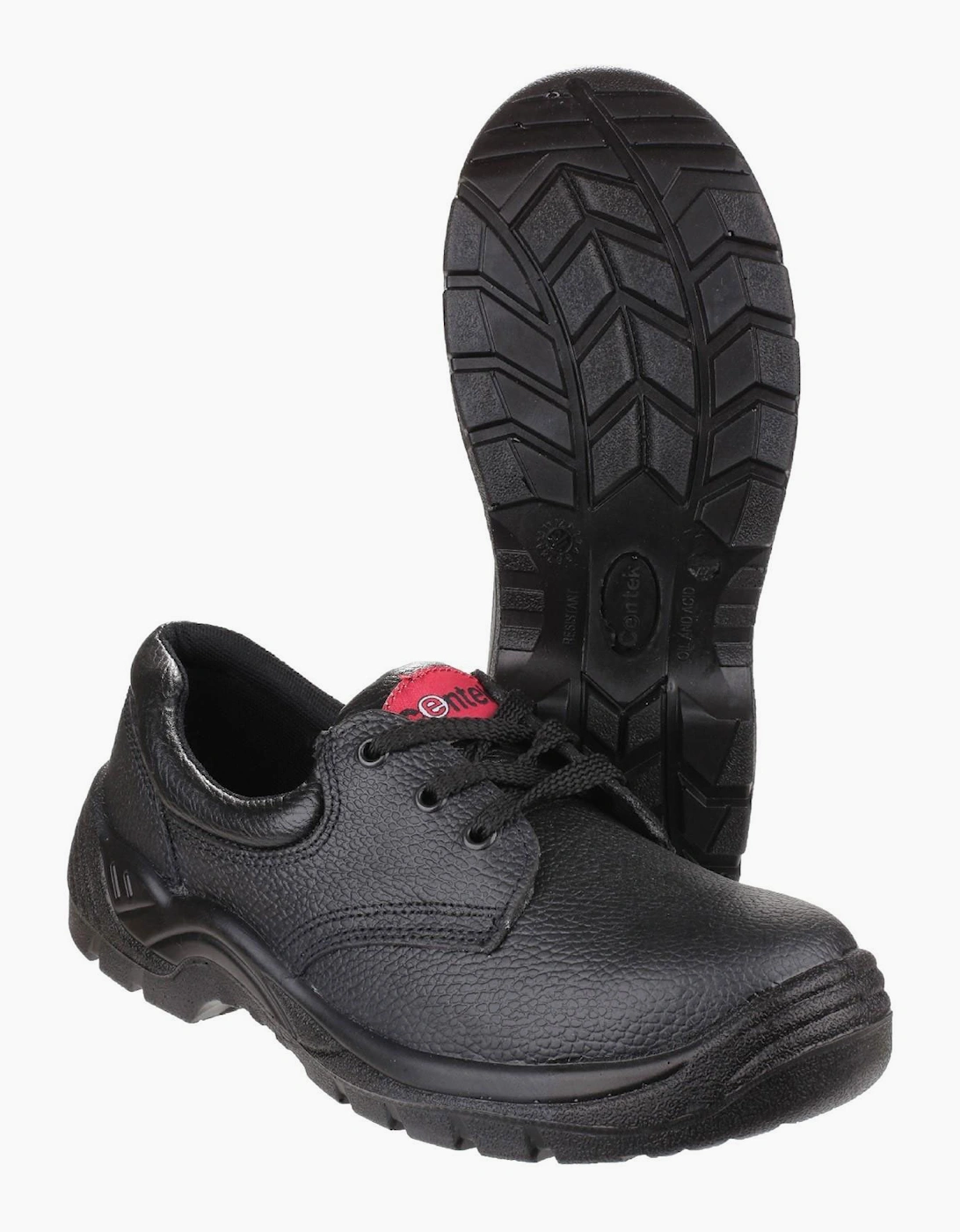Centek FS337 Lace-up Safety Shoe Mens Black
