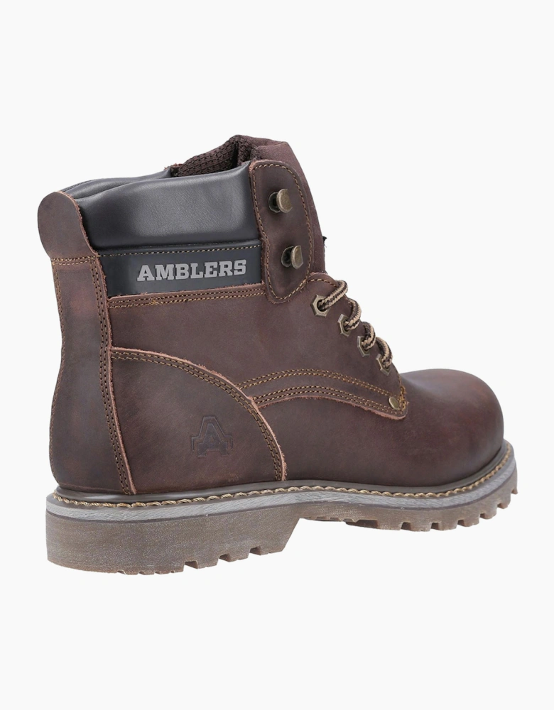 Amblers Safety Dorking Boot Mens Brown Crazy Horse