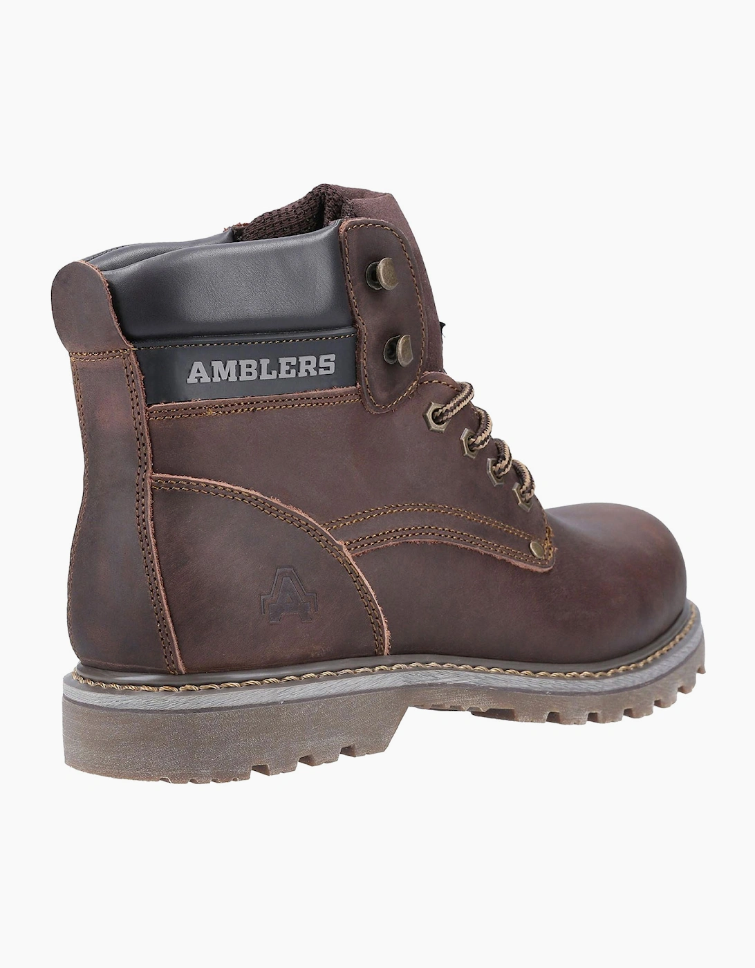 Amblers Safety Dorking Boot Mens Brown Crazy Horse