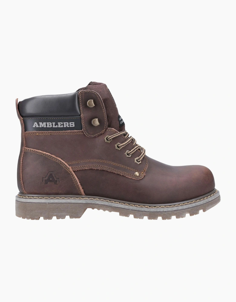 Amblers Safety Dorking Boot Mens Brown Crazy Horse