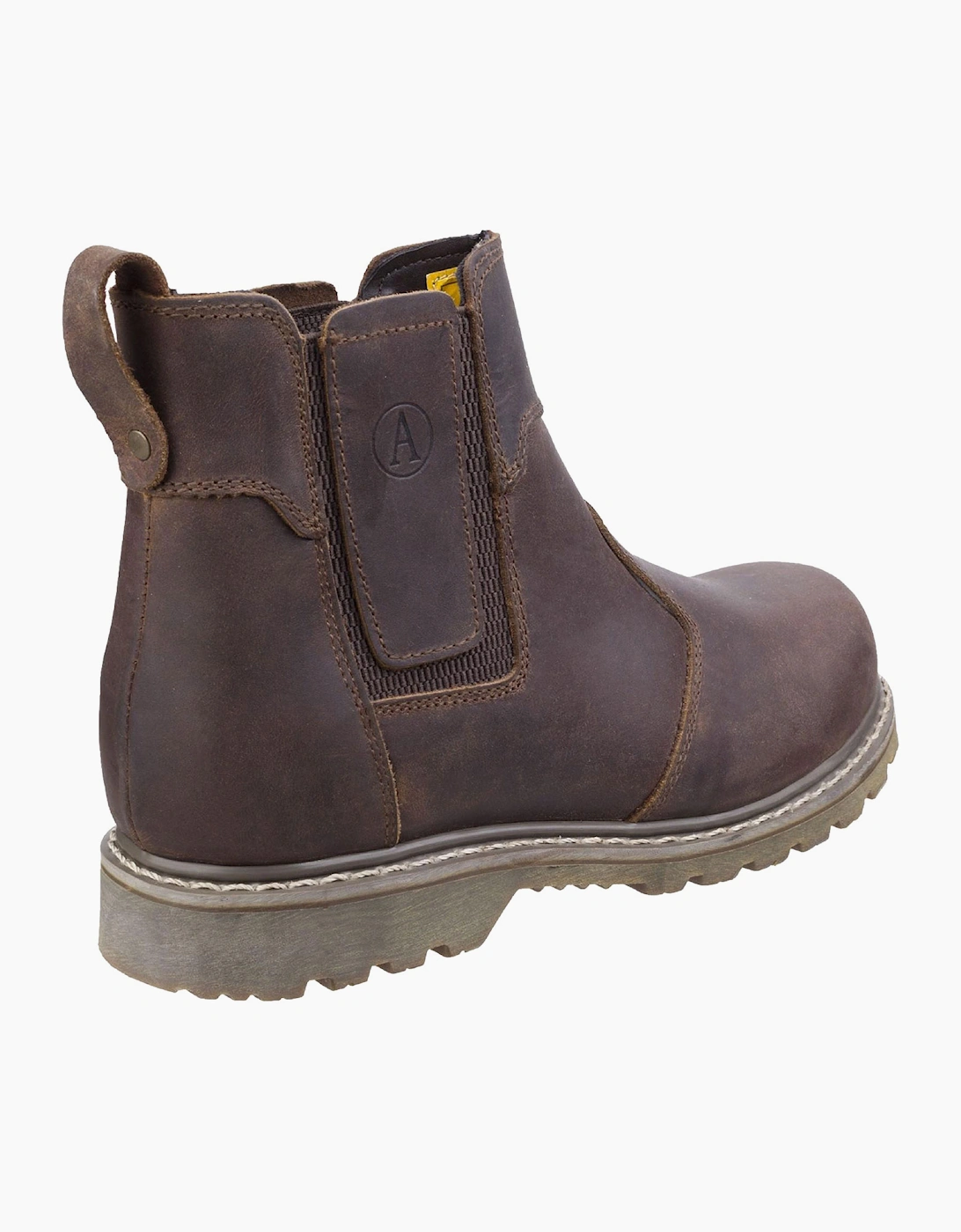 Amblers Safety Abingdon Dealer Boots Brown Crazy Horse