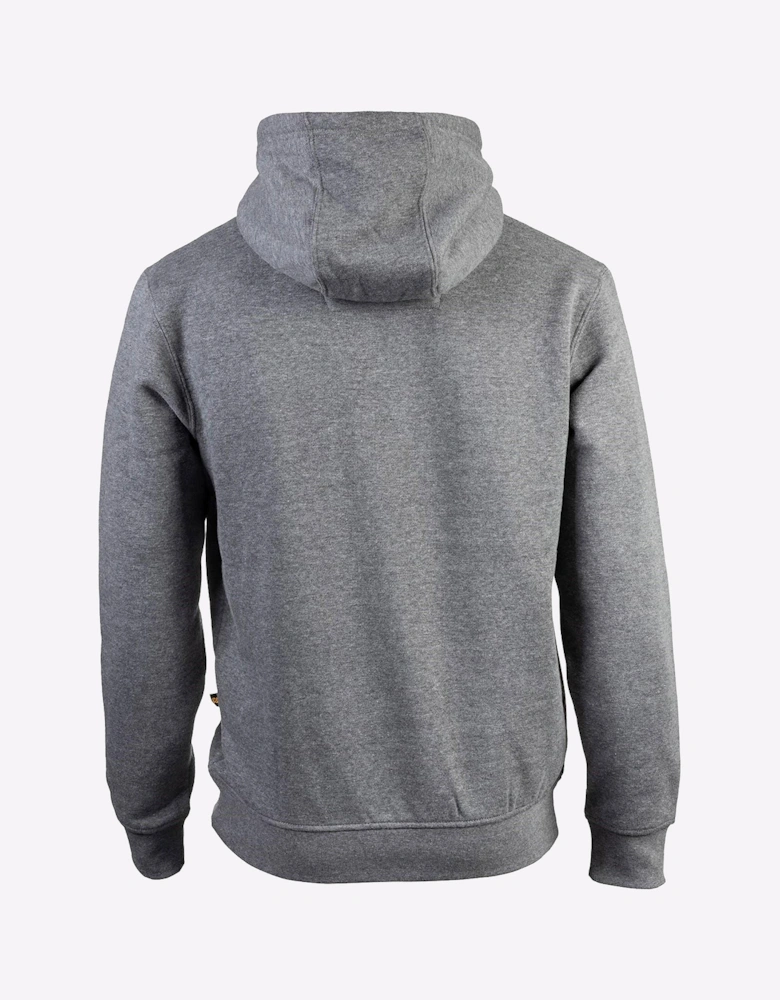 Caterpillar Trademark Hooded Sweatshirt Mens Heather Grey