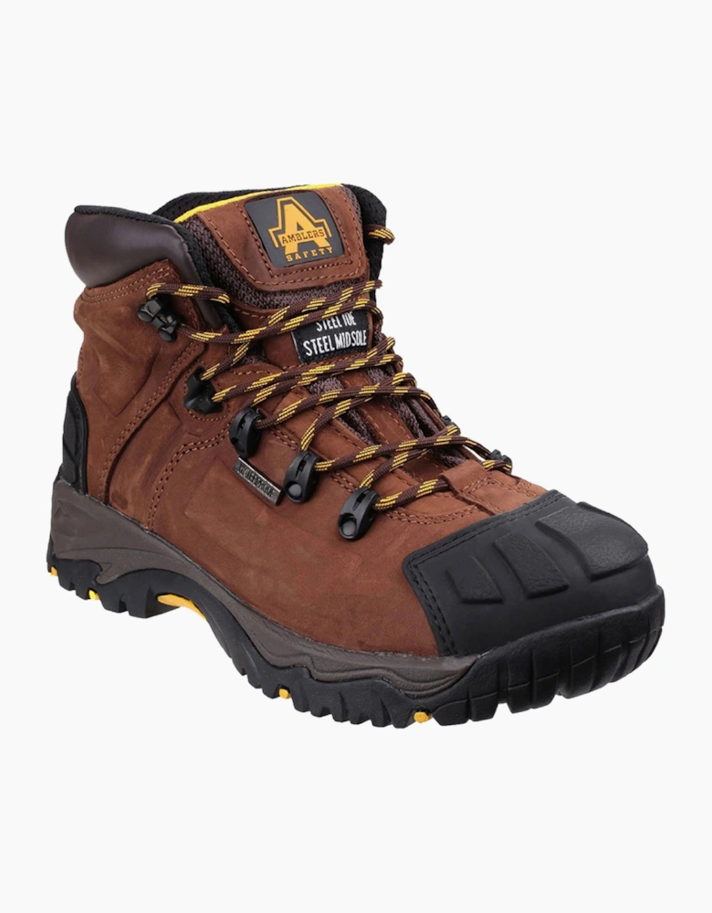 Amblers Safety FS39 Waterproof Lace up Safety Boot Brown