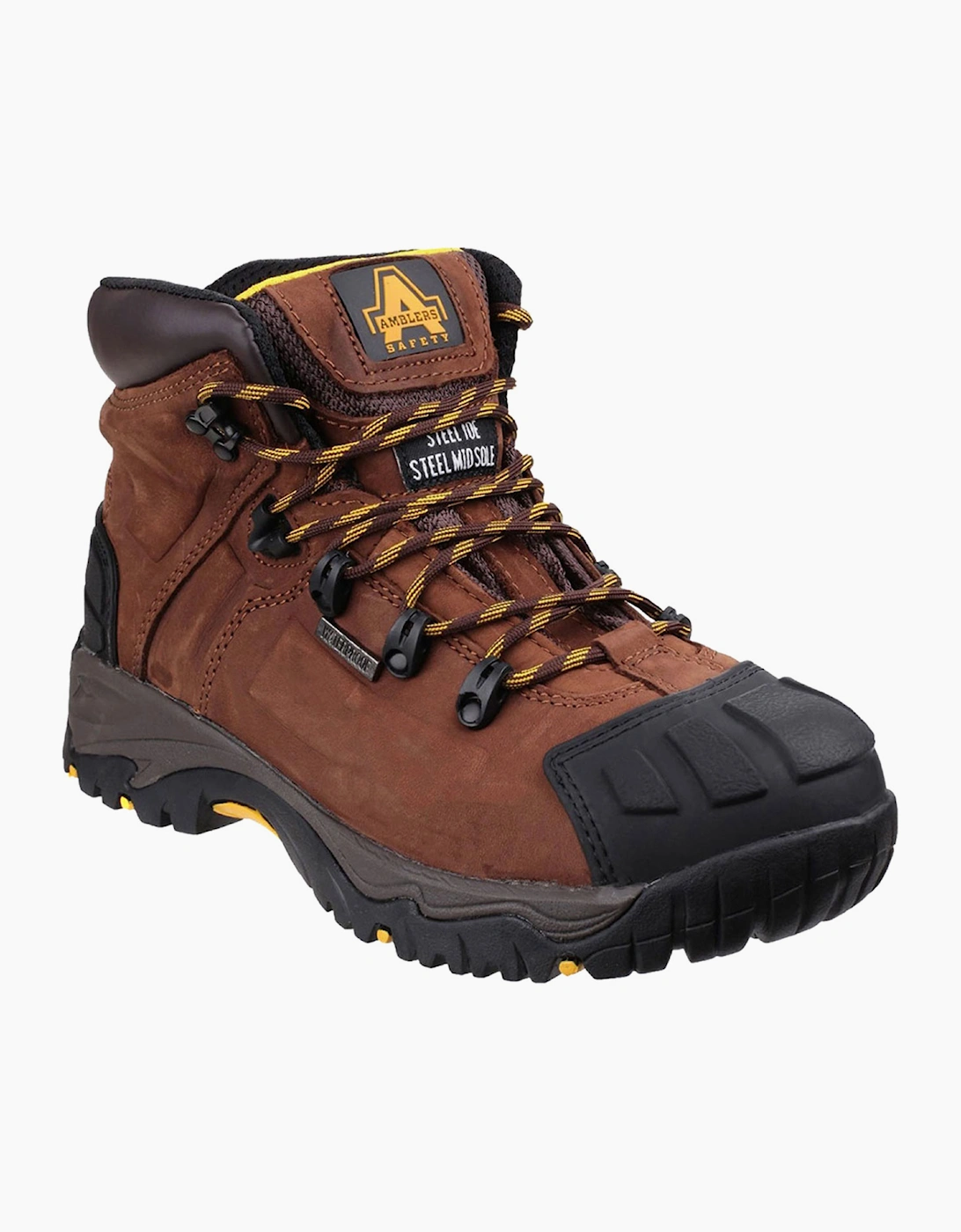 Amblers Safety FS39 Waterproof Lace up Safety Boot Brown