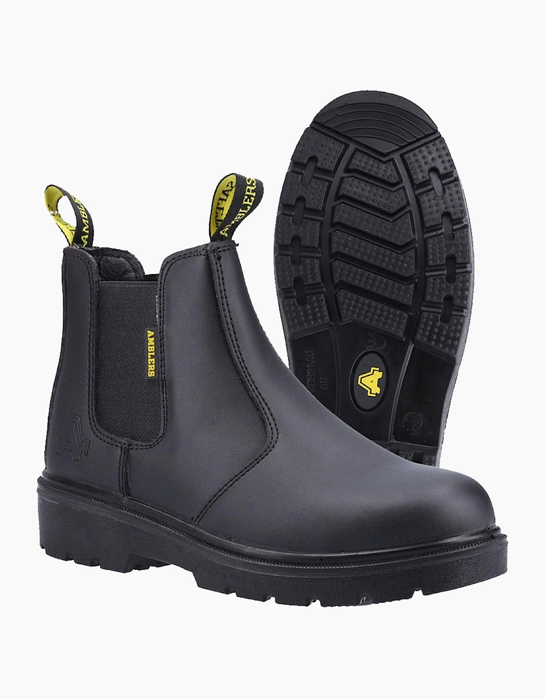 Amblers Safety Amblers FS116 Dual Density Safety Dealer Boots Mens Black