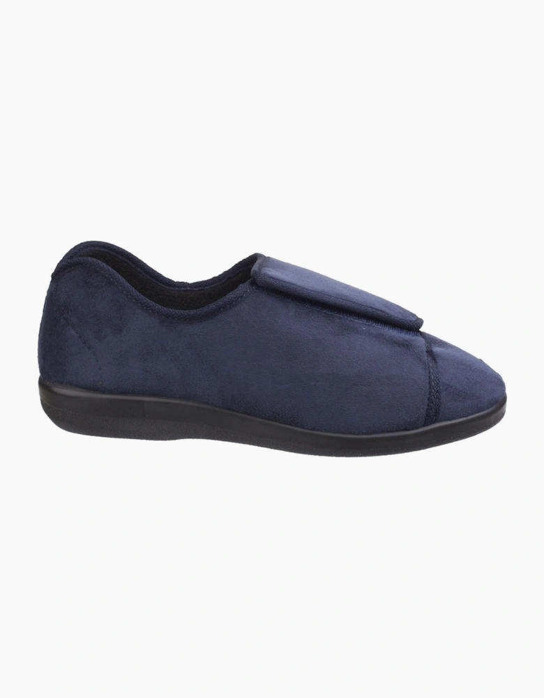 GBS Med Walton Wide Fit Slipper Navy