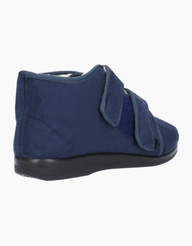 GBS Med Torbay Extra Wide Fit Slipper Navy