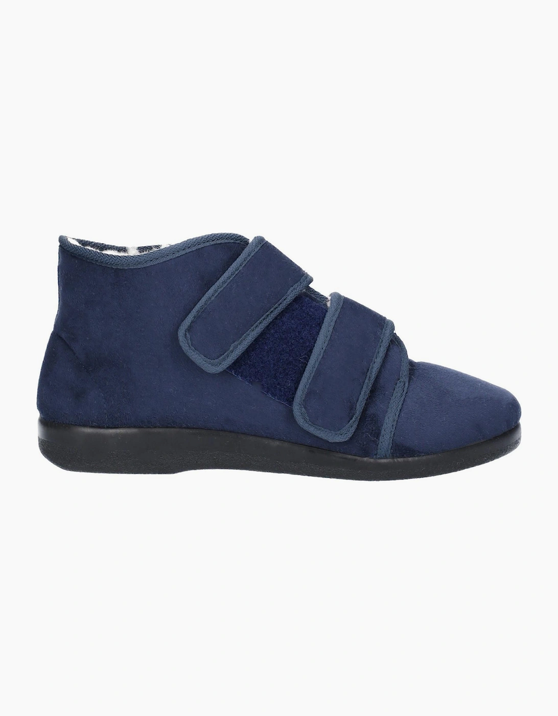 GBS Med Torbay Extra Wide Fit Slipper Navy