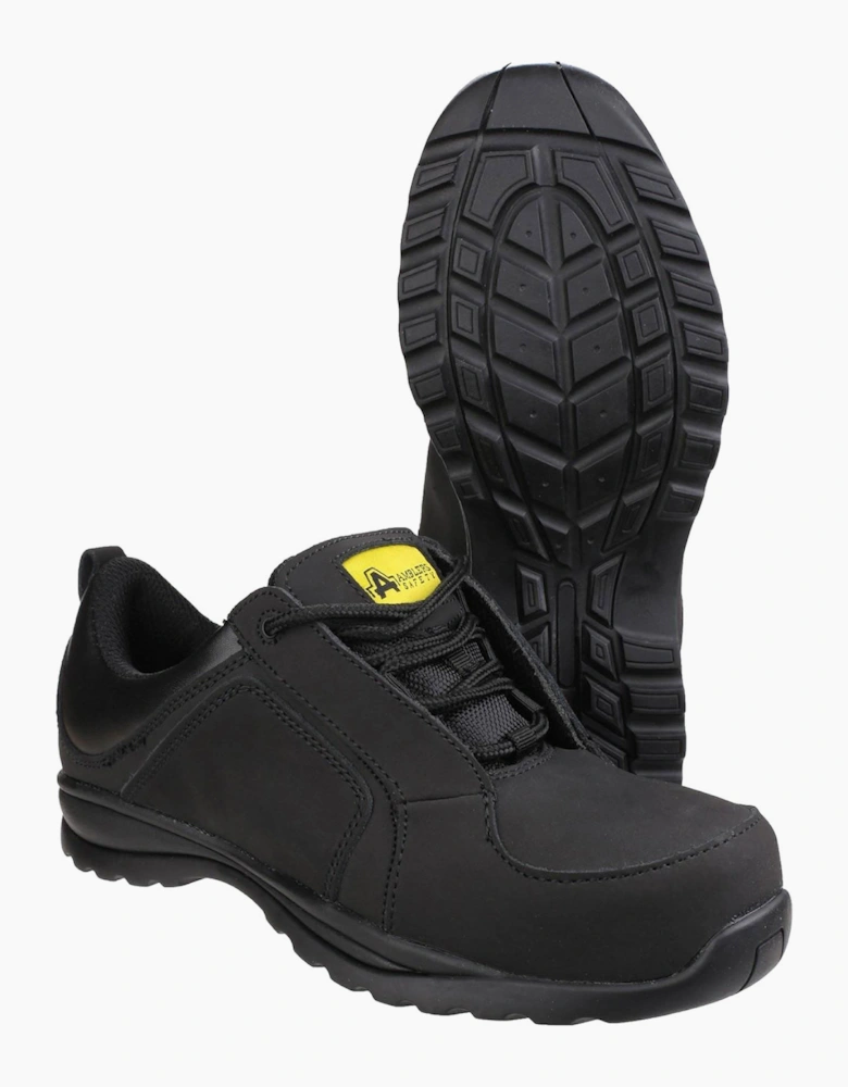 Amblers Safety Amblers FS59C Leather Safety Trainer Womens Black